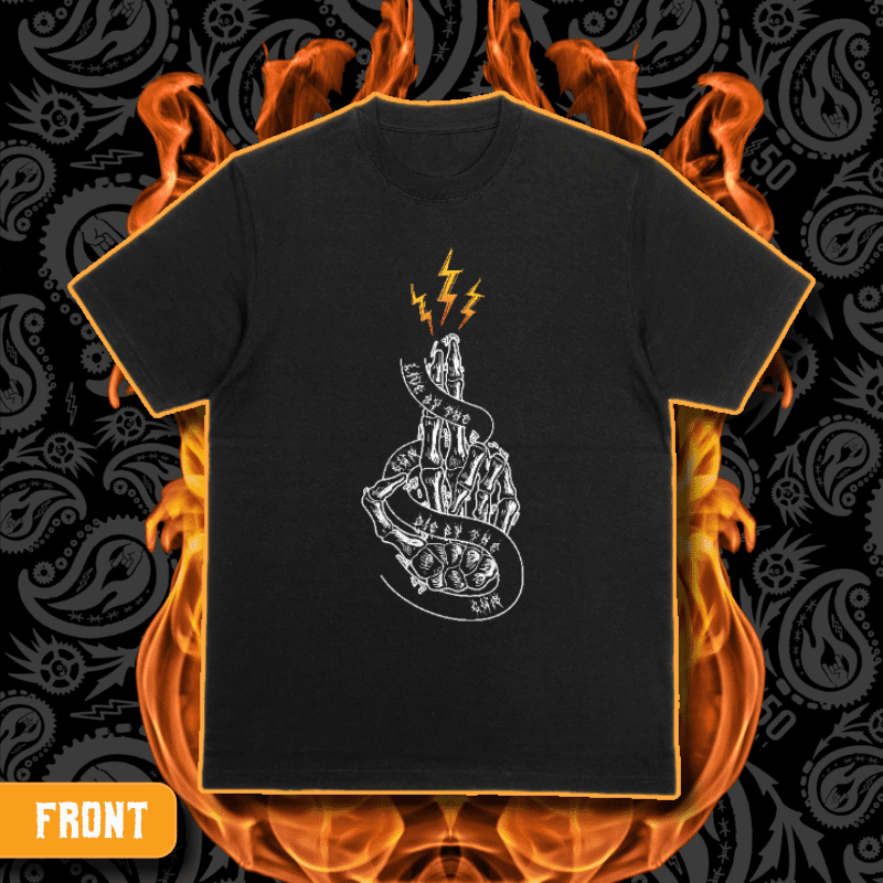 "Pistola" Black T-Shirt