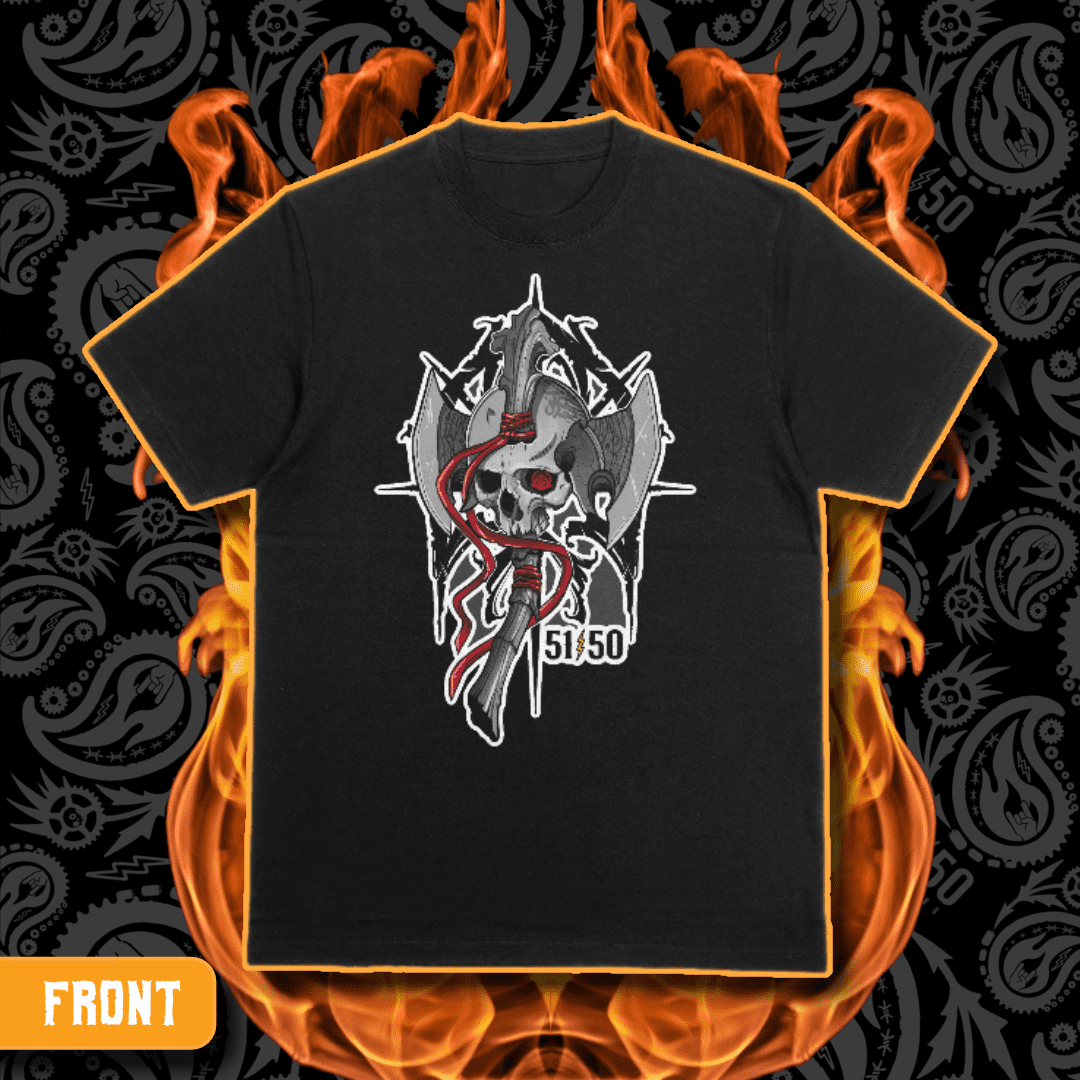 Dark Side Tattoo Collective X 5150 Clothing Co | “Jacques“ | Black T-Shirt