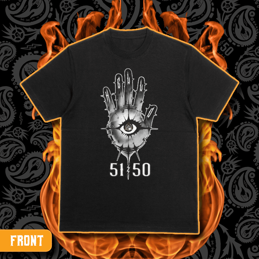 Dark Side Tattoo Collective X 5150 Clothing Co | “Shiv“ | Black T-Shirt