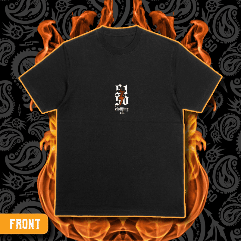 Township Dawgs X 5150 Clothing Co | “The Team“ | Black T-Shirt - Image 2