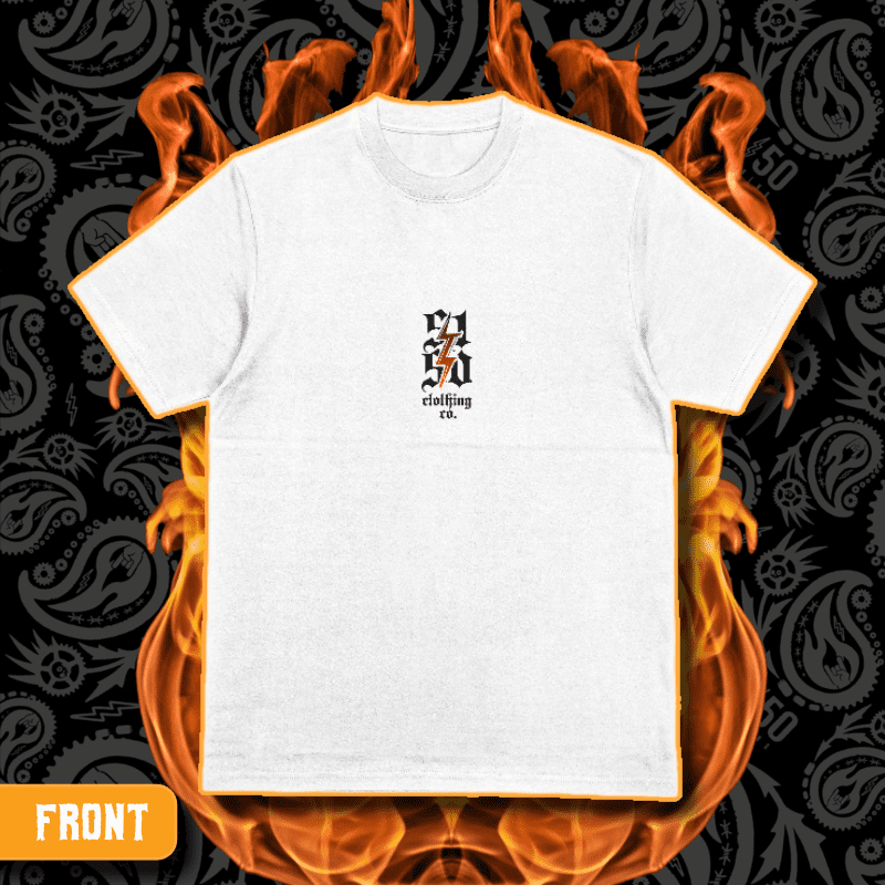 Township Dawgs X 5150 Clothing Co | “The Team“ | White T-Shirt - Image 2