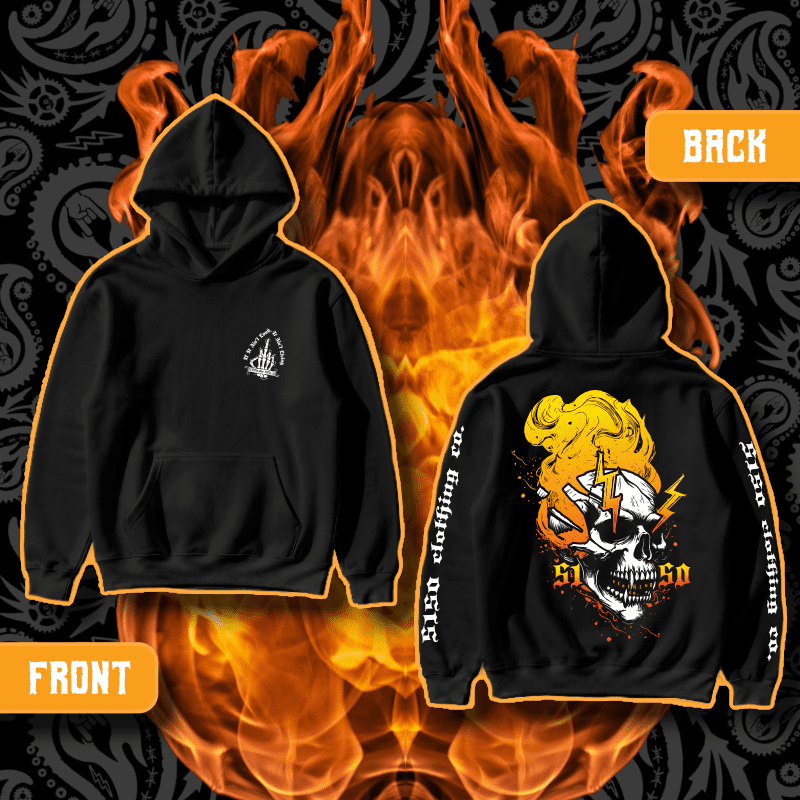 "Over Thinking" Standard Issue Black Hoodie | 5150 Clothing Co.