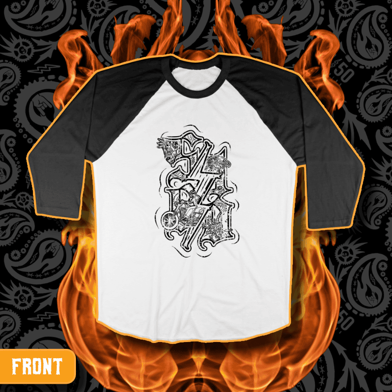 "Southern Spirit" Standard Issue Raglan Baseball T-Shirt | 5150 Clothing Co.