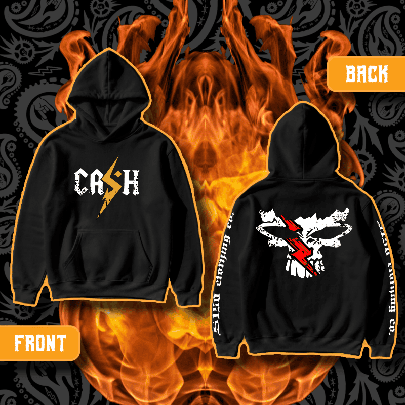Cash O'Reilly X 5150 Clothing Co. | Standard Issue Black Hoodie | CASH
