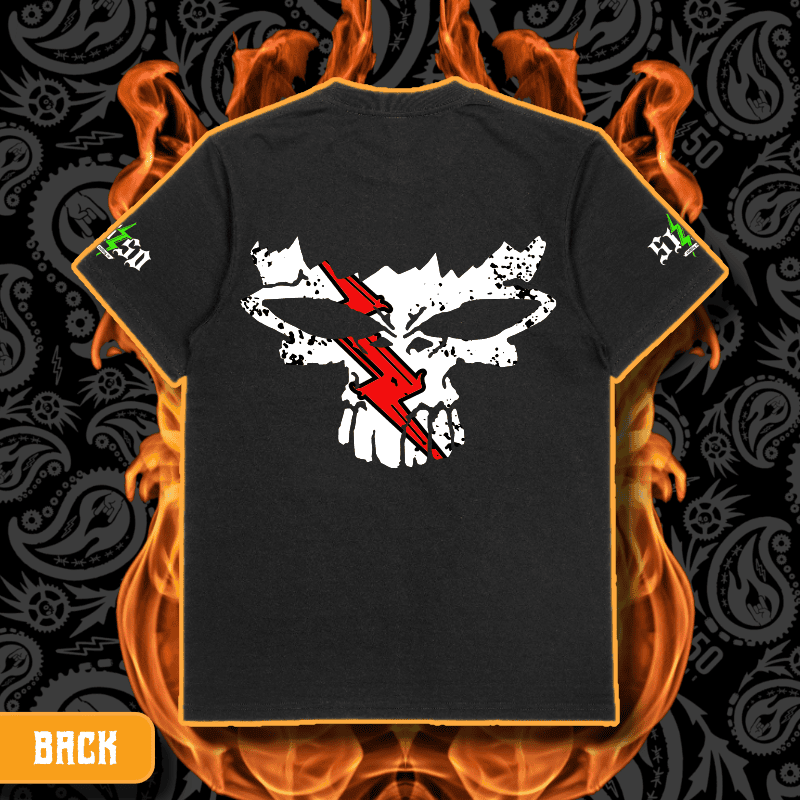 Cash O'Reilly X 5150 Clothing Co. | Standard Issue Black T-Shirt | CASH - Image 3