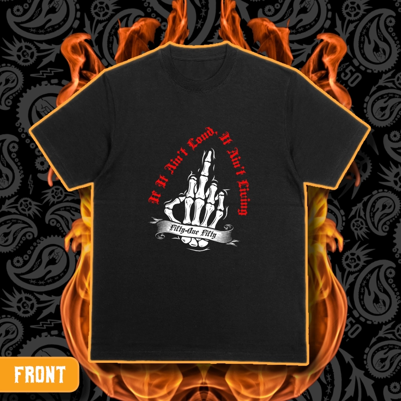 5150 Clothing Co. | Standard Issue Black T-Shirt | The Menace - Image 2